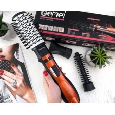 Фен щетка Gemei GM-4828 с вращающейся насадкой