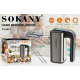 Миксер ручной SOKANY CX-6651 с двумя насадками, сталь.