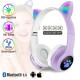 Беспроводные наушники с кошачьими ушками Bluetooth Cat VZV-23M