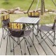 Туристический стол для пикника Grand Picnic, Раскладной стол + 4 стула со спинками В ЧЕХЛЕ