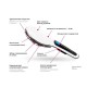 Расческа Выпрямитель для волос Fast Hair Straightener HQT 906