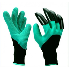Садовые перчатки с когтями Garden Genie Gloves