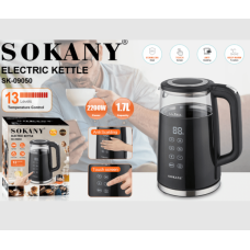 Электрочайник SOKANY SK-09050 черный