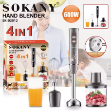 Многофункциональный ручной блендер из нержавеющей стали SOKANY SK-02012