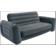 Велюровый диван Intex размером 231 x 203 x 66 см