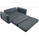 Велюровый диван Intex размером 231 x 203 x 66 см