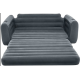 Велюровый диван Intex размером 231 x 203 x 66 см