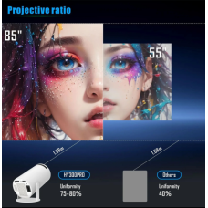 Проектор M300 Max WiFi с 2 джойстиками 64Gb Android 11