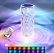 Декоративный LED светильник Настольная лампа ночник Роза с пультом RGB Crystal. Rose Diamond Table