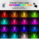Декоративный LED светильник Настольная лампа ночник Роза с пультом RGB Crystal. Rose Diamond Table