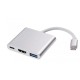 Конвертер Type-C на HDMI+USB 3.0+Type-C10cm