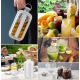 Форма для кубиков льда портативная силиконовая переносная бутылка на 17 шариков