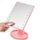 Зеркало для макияжа с подсветкой "Large LED Mirror" розовое