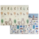 Двухстронний складной детский коврик для ползания Sticker Wall Дорога 150x180x0.8 см