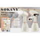 Вертикальный Отпариватель SOKANY SK-12003 ручной 1500 Вт 260 мл парогенератор для одежды и штор