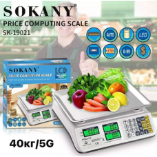 Торговые электронные весы SOKANY SK-19021
