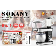 Стационарный миксер SOKANY SK-05010, 1200 Вт