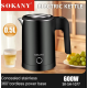Дисковый электрический компактный мини чайник 0.5 л Sokany SK-SH-1077 600 вт