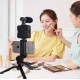 Набор блогера 4в1 VIDEO-MAKING KIT AY-49 Тренога для телефона с микрофоном и вспышкой