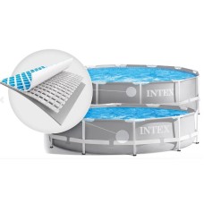 Бассейн Intex каркасный от 6 лет, насос и фильтр в комплекте, 4485л, 305х76 см Metal Frame Pool Set