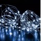 LED гирлянда от USB и Батареек 50 LED 2 в1 на 5м цвет ХОЛОДНЫЙ БЕЛЫЙ