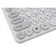 Комплект беспроводной клавиатура с мышью 5263 White
