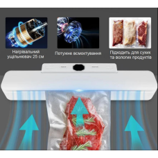 Автоматичний вакуумний пакувальник для продуктів вакууматор Food Saver 240V з цифровим екраном