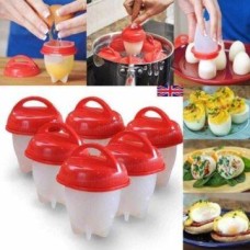Силиконовые формочки для варки яиц без скорлупы EGG Boiler