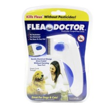 Электрическая расческа Flea Doctor от блох для собак и котов