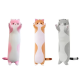 Мягкая игрушка-подушка обнимашка на молнии Кот Батон 50 см