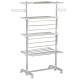СУШИЛКА ДЛЯ ВЕЩЕЙ СКЛАДНАЯ СУШИЛКА ДЛЯ БЕЛЬЯ GARMENT RACK WITH WHEELS