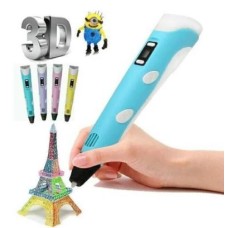3Д ручка с LCD дисплеем Smart 3D pen-2 Рисование пластиком