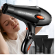 Профессиональный фен для волос Sokany SK-3001-HD с двумя насадками и 2 режима температуры 3000 Вт