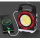 Фонарь кемпенговый многофункциональный HB-6678C солнечная панель, power bank