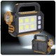 Фонарь ручной на солнечной батарее повербанк Solar multilight HS-8029-7-A