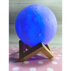 Лампа ночника Луна 3D Magic LED Moon 15 см