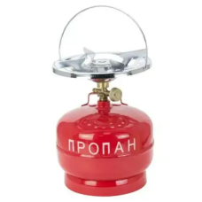 Кемпинговый газовый баллон Турист на 3 л.