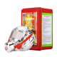 Маска противогаз из алюминиевой фольги, панорамный противогаз Fire mask защита головы