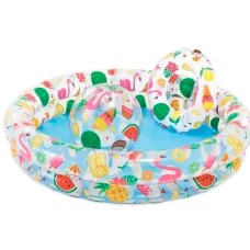 Бассейн надувной "ФРУКТИ SMALL POOLS" 122 x 25 см 155 л