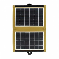 Солнечная панель трансформер CcLamp CL-670 7Вт зарядка от солнца Solar Panel