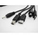 Солнечная панель CcLamp CL-630 с подставкой портативная с USB-кабелем с разными входами 3 W