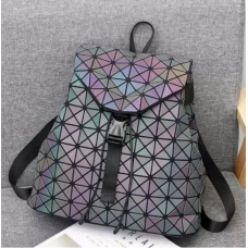 Женский рюкзак Бао Бао ночной алмаз, Bao Bao Issey Miyake Хамелеон мелкий ромбик