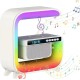 Настольная смарт лампа-ночник 3в1 с беспроводной зарядкой и Bluetooth-колонкой G3 15 Вт