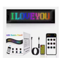 Гибкий экран LED Matrix Panel APP wifi rgb 192mm* 1330mm