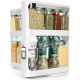 Многофункциональный поворотный органайзер для специй Rotating storage rack
