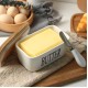 Масленка c ножом "Butter" Масленица керамическая