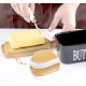 Масленка c ножом "Butter" Масленица керамическая
