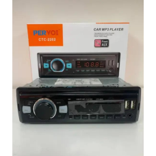 Автомагнитола PERVOI CTC-2202 MP3  1DIN FM тюнер 4х50W