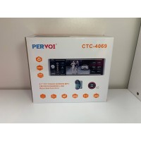 Автомагнитола PERVOI CTC-4069 С Bluetooth,с Двумя USB,4.1 Экран,Stereo на Базе MIRROR LINK