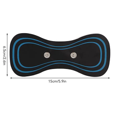 Импульсный массажер миостимулятор EMS Mini Massage Stick